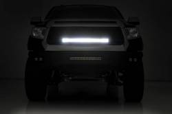 Rough Country Suspension Systems - Rough Country Front Mesh Grille Insert w/ LED-Black, for 14-17 Tundra; 70225 - Image 5