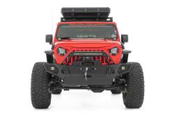 Rough Country Suspension Systems - Rough Country Heavy Duty Front Winch Bumper-Black, for Jeep JK/JL/JT; 10585 - Image 5