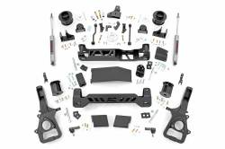 Rough Country Suspension Systems - Rough Country 5" Suspension Lift Kit, for 19-24 Ram 1500 4WD Air; 33830A - Image 1