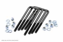 Rough Country Suspension Systems - Rough Country 9/16 x 2.5 x 8.5 Square Top Leaf Spring U-Bolt, EACH; 7609 - Image 1