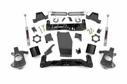 Rough Country Suspension Systems - Rough Country 6" Suspension Lift Kit, 14-18 Silverado/Sierra 1500 4WD; 22635 - Image 1