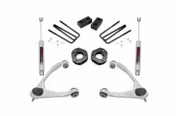 Rough Country Suspension Systems - Rough Country 3.5" Suspension Lift Kit, 07-16 Silverado/Sierra 1500 RWD; 19831 - Image 1