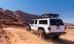 Bushwacker - Bushwacker Flat Style Front/Rear Fender Flares-Black, for Jeep JT; 10928-07 - Image 5