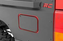 Rough Country Suspension Systems - Rough Country Rear Fender Panel Armor-Black, for 84-96 Cherokee XJ; 10578 - Image 4