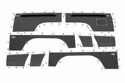 Rough Country Suspension Systems - Rough Country Complete Body Panel Armor Kit-Black, for 97-01 Cherokee XJ; 10580 - Image 1