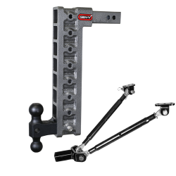GEN-Y Hitch - GEN-Y Hitch 2" MEGA-DUTY Class V 17.5" Drop Hitch Receiver, 16K; GH-518 - Image 3