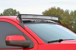 Rough Country Suspension Systems - Rough Country Upper Windshield 54" Light Bar Mounts, Silverado/Sierra; 70514 - Image 1