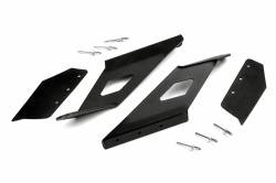 Rough Country Suspension Systems - Rough Country Upper Windshield 54" Light Bar Mounts, Silverado/Sierra; 70514 - Image 2
