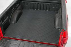 Rough Country Suspension Systems - Rough Country Rubber Truck Bed Mat-Black, 07-18 Silverado/Sierra 5.8'; RCM680 - Image 1