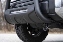 Rough Country Suspension Systems - Rough Country Front Tow Hook Brackets-Black, for 07-21 Tundra; RS145 - Image 2
