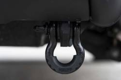Rough Country Suspension Systems - Rough Country Front Tow Hook Brackets-Black, for 07-21 Tundra; RS145 - Image 3