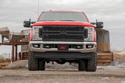 Rough Country Suspension Systems - Rough Country Front Mesh Grille Insert-Black, 17-19 Super Duty; 70213 - Image 5