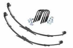 Rough Country Suspension Systems - Rough Country Rear Leaf Spring Kit fits 2.5" Lift, for Wrangler YJ; 8012KIT - Image 1