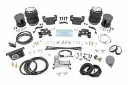 Rough Country Suspension Systems - Rough Country Rear Air Spring Kit w/ Compressor, Silverado/Sierra HD; 100064C - Image 1