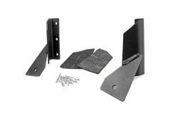 Rough Country Suspension Systems - Rough Country Lower Windshield Light Mounts-Black, for Cherokee XJ; 70525 - Image 2