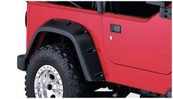Bushwacker - Bushwacker Pocket Style Front/Rear Fender Flares-Black, for Jeep TJ; 10917-07 - Image 5