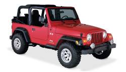 Bushwacker - Bushwacker Pocket Style Front/Rear Fender Flares-Black, for Jeep TJ; 10917-07 - Image 6