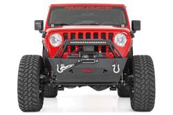 Rough Country Suspension Systems - Rough Country Front &Rear Fender Flare Plate Kit-Black, for Wrangler JL; 10539 - Image 6