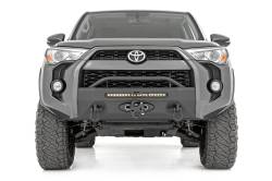 Rough Country Suspension Systems - Rough Country Hybrid Front Winch Bumper-Black, for 4Runner; 10743A - Image 4