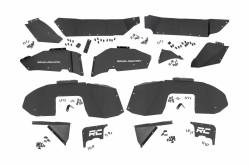 Rough Country Suspension Systems - Rough Country Front/Rear Inner Fender Liners-Black, for Wrangler JL; 10499 - Image 1