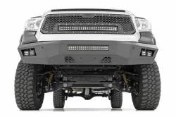 Rough Country Suspension Systems - Rough Country Heavy Duty Front Bumper-Black, for Tundra; 10777 - Image 3