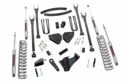 Rough Country Suspension Systems - Rough Country 6" 4-Link Lift Kit, 05-07 F250/F350 Super Duty Gas 4WD; 578.20 - Image 1