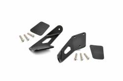 Rough Country Suspension Systems - Rough Country 20" LED Light Bar Hood Mount Brackets-Black for Jeep TJ 70210 - Image 2