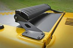 Rough Country Suspension Systems - Rough Country 20" LED Light Bar Hood Mount Brackets-Black for Jeep TJ 70210 - Image 3
