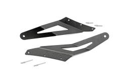Rough Country Suspension Systems - Rough Country Upper Windshield 54" Light Bar Mounts for Ram HD 70538A - Image 2