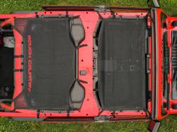 Rough Country Suspension Systems - Rough Country Extended Mesh Bikini Top-Black, for 18-24 Wrangler JL 4dr; 85120 - Image 6