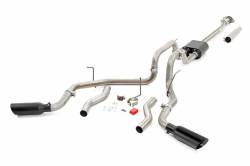 Rough Country Suspension Systems - Rough Country Cat-Back Dual Exhaust System, 09-14 F-150 5.0L; 96010 - Image 1