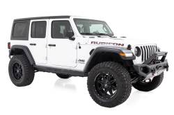 Rough Country Suspension Systems - Rough Country Heavy Duty Rock Sliders-Black, for Wrangler JL 4dr; 90801 - Image 3