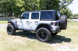 Rough Country Suspension Systems - Rough Country Heavy Duty Rock Sliders-Black, for Wrangler JL 4dr; 90801 - Image 6