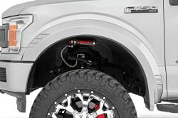Rough Country Suspension Systems - Rough Country SF1 Fender Flares-Black, 18-20 Ford F-150; F-F318201 - Image 6