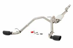 Rough Country Suspension Systems - Rough Country Cat-Back Dual Exhaust System, 14-18 Silverado/Sierra; 96007 - Image 1