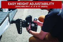 Weigh Safe - Weigh Safe 2" True Tow Class IV 12.5K Weight Distribution System; TTMW8-2XL - Image 3