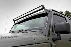 Rough Country Suspension Systems - Rough Country Windshield Mount 50" LED Light Bar Kit, for Jeep JK; 70504BLDRL - Image 2