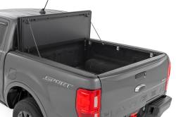 Rough Country Suspension Systems - Rough Country Hard Tri-Fold Tonneau Cover, 19-24 Ford Ranger 5'; 49220500 - Image 2