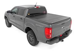 Rough Country Suspension Systems - Rough Country Hard Tri-Fold Tonneau Cover, 19-24 Ford Ranger 5'; 49220500 - Image 3