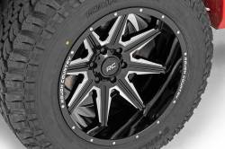 Rough Country Suspension Systems - Rough Country 91M Series 20x12 8x6.5 -44mm Black Gloss & Machined; R0691201210M - Image 5