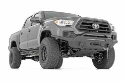 Rough Country Suspension Systems - Rough Country High Clearance Front Bumper w/ 9.5K Winch, for Tacoma; 10722 - Image 2