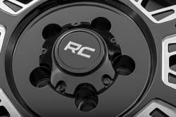 Rough Country Suspension Systems - Rough Country 86 Series 22x10 6x5.5 -25mm Black Gloss & Machined; R0686221012 - Image 6