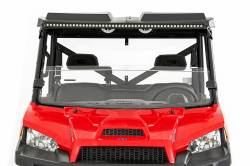 Rough Country Suspension Systems - Rough Country Front UTV Half Windshield, for Polaris Ranger 1000; 98132011A - Image 2