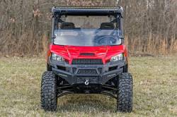 Rough Country Suspension Systems - Rough Country Front UTV Half Windshield, for Polaris Ranger 1000; 98132011A - Image 6