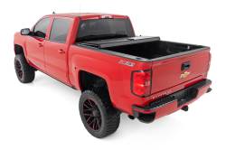 Rough Country Suspension Systems - Rough Country Hard Tri-Fold Tonneau Cover, Silverado/Sierra 6.6'; 49119651 - Image 4