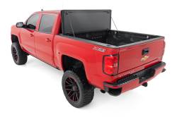 Rough Country Suspension Systems - Rough Country Hard Tri-Fold Tonneau Cover, Silverado/Sierra 6.6'; 49119651 - Image 5
