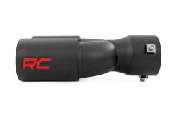 Rough Country Suspension Systems - Rough Country Clamp-On Dual Exhaust Tip-Black 2.5"-3" Inlet; 96050 - Image 2