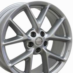 OE Wheels LLC - OE Wheels NS20 19x8 5x4.5 50mm Silver; NS20-19080-5450-50S - Image 5