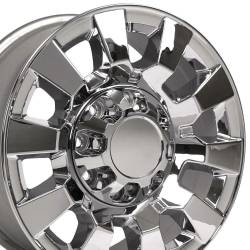 OE Wheels LLC - OE Wheels CV46B 20x8.5 8x180 44mm Chrome; CV46B-20085-8180-44C - Image 5