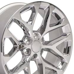 OE Wheels LLC - OE Wheels CV98 22x9 6x5.5 24mm Chrome; CV98-22090-6550-24C-i - Image 5